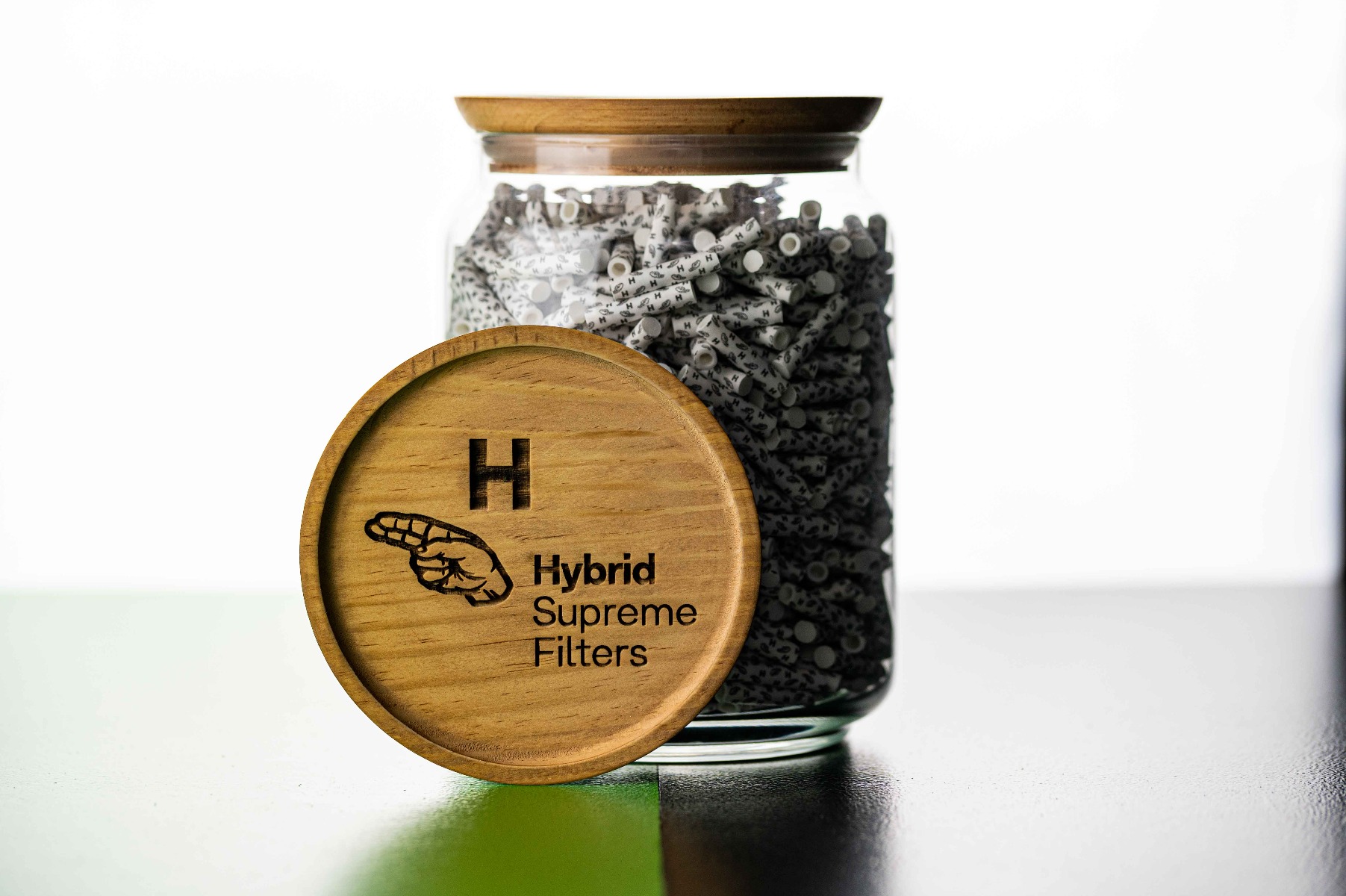 Hybrid Supreme Aktivkohlefilter1000er Glas - 6.4mm