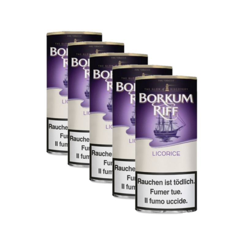 Borkum Riff Licorice Pfeifentabak Beutel 50g