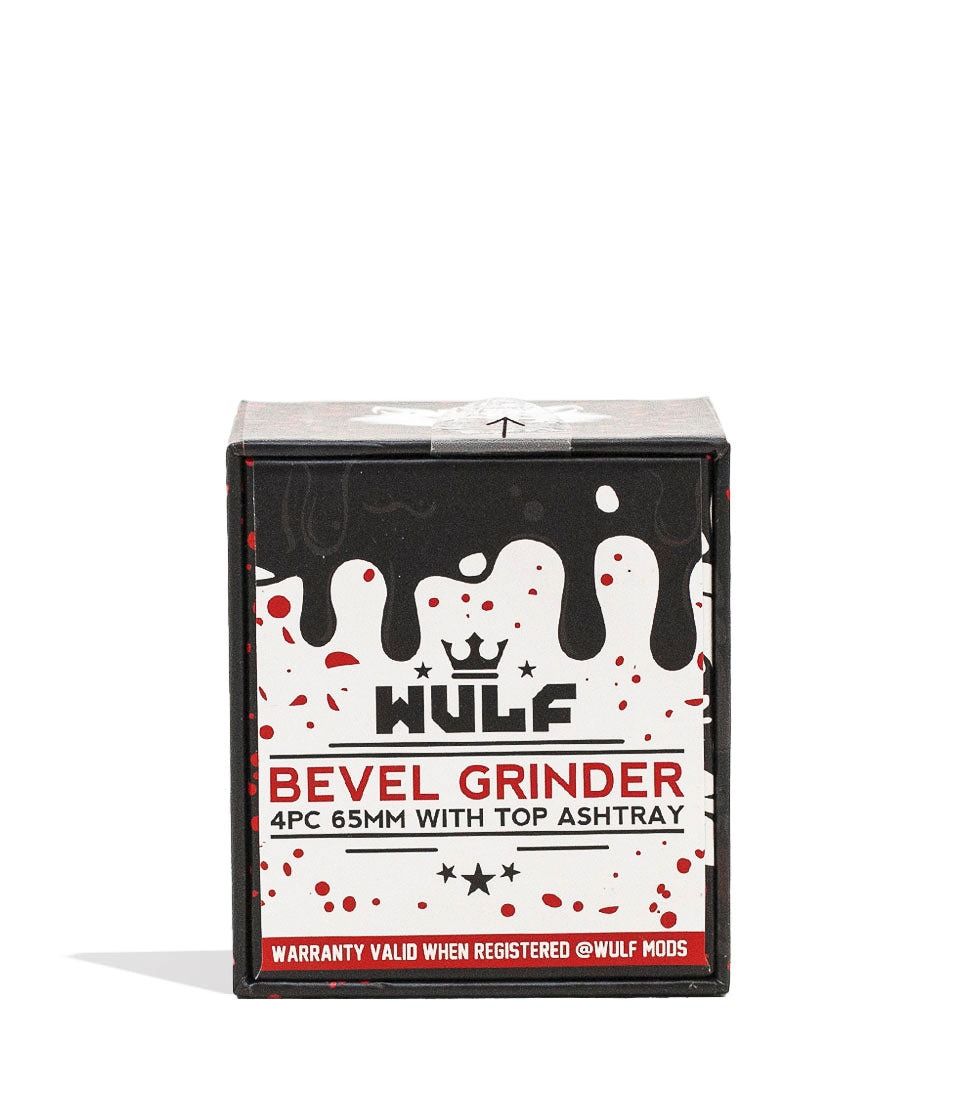 Wulf Aschenbecher Grinder, schwarz-rot