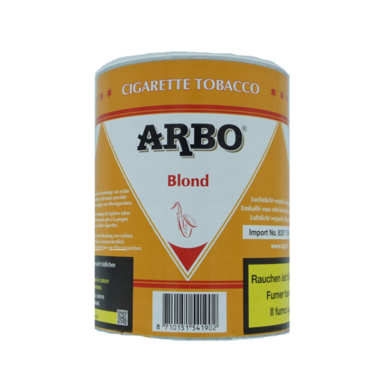 Heupink & Bloemen Arbo Blond American Blend Pfeifentabak Dose 150g