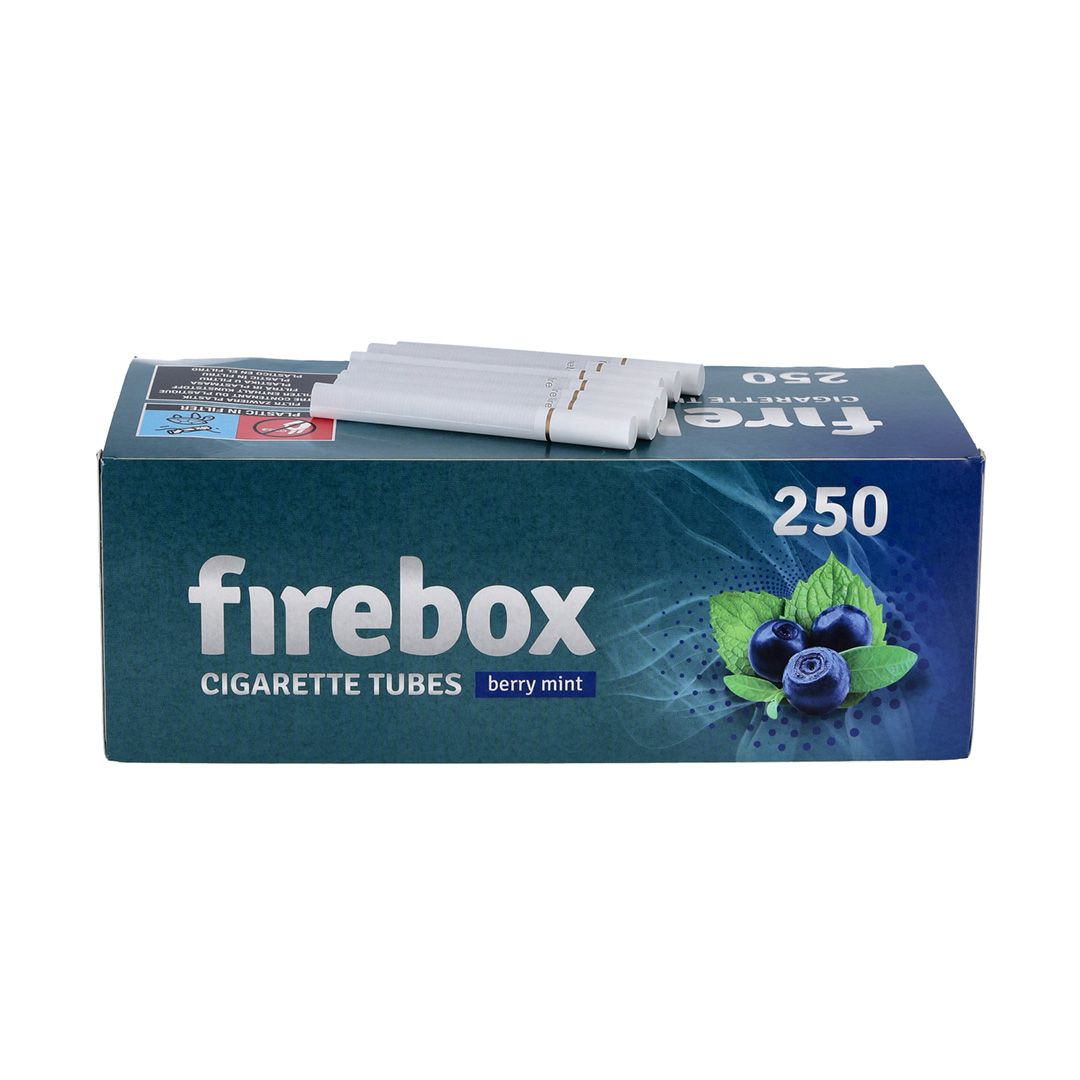 Firebox Berry Mint Zigaretten Filterhülsen 250 Stk. – Ansicht 2
