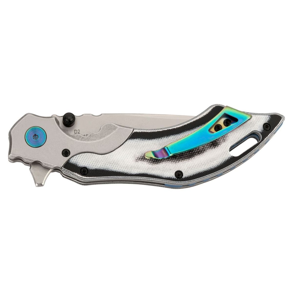 Herbertz Einhandmesser Stone Wash - Silber – Ansicht 2