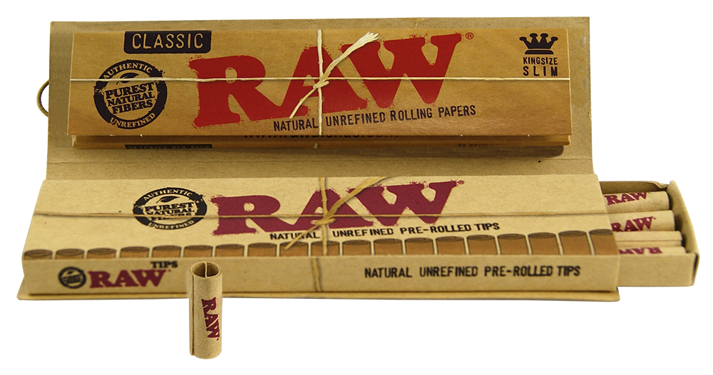 RAW Connoisseur KS Slim mit vorgedrehten Filter