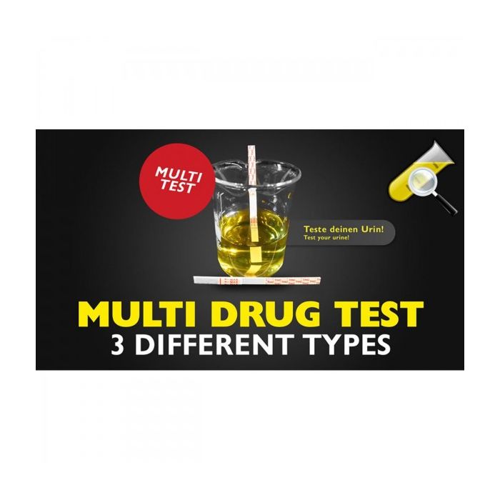 CleanUrin Multi Drogentest, Drei Substanzen