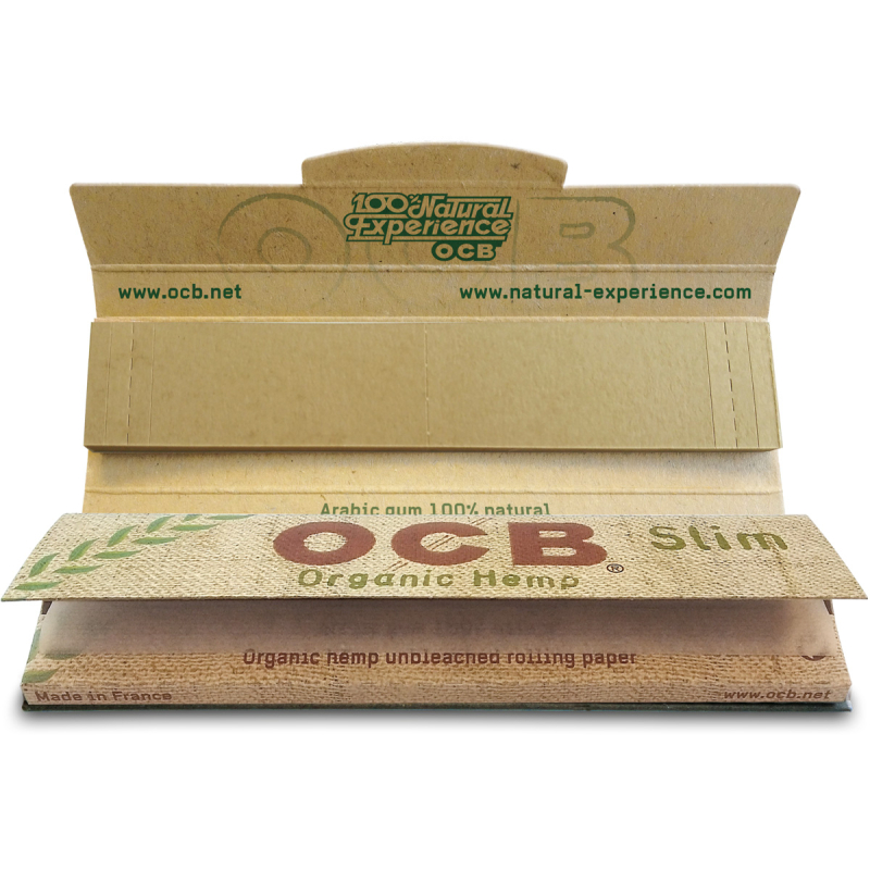 OCB KingSize Slim +Tips - Organic Hemp (32 x 32 Stk.)