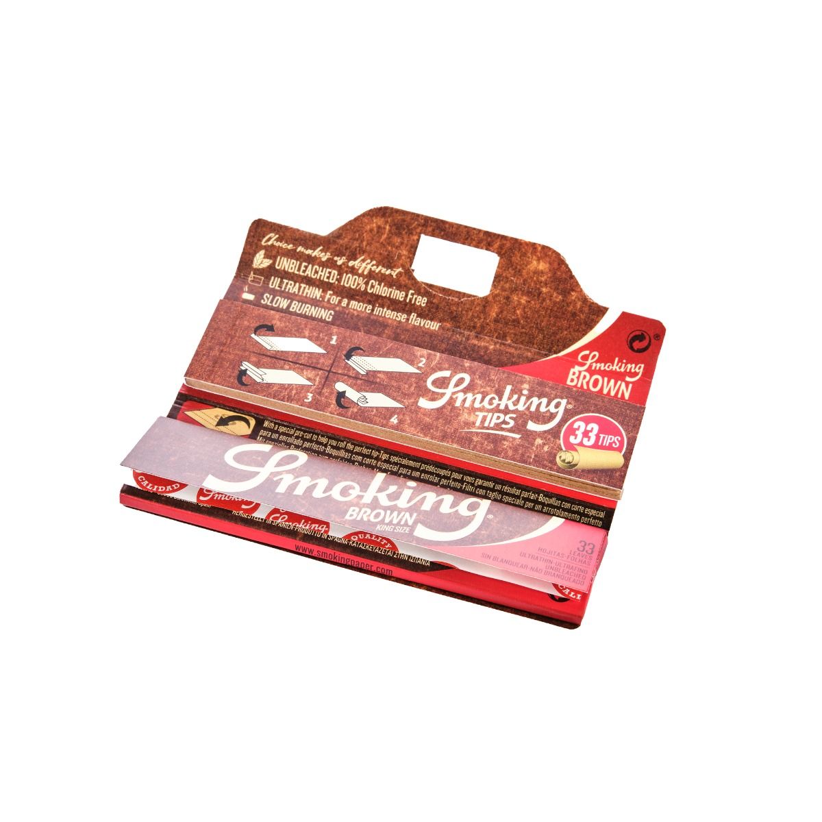 Smoking Brown King Size + Tips – Ansicht 2