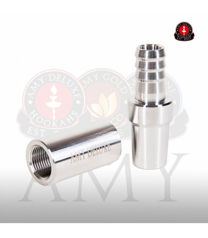 Amy Schliff Schlauchadapter Edelstahl – Ansicht 2