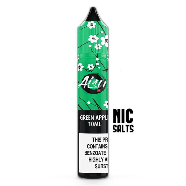 AISU Bar Salt - Green Apple - 10ml – 20 mg Salt