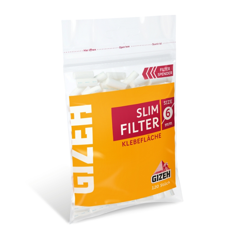 Gizeh Slim Filter 120 Stück