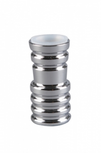 Amy-Deluxe Schlauchadapter - Silber