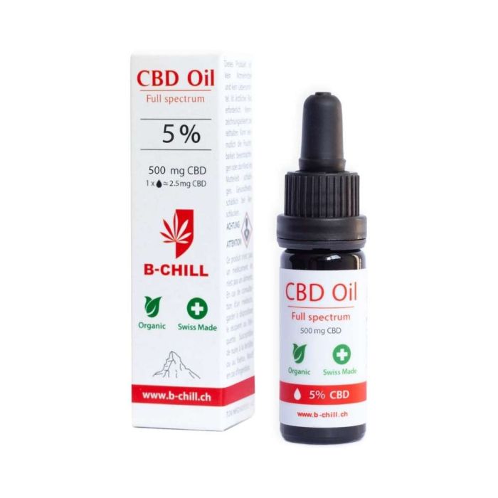 B-Chill Full Spectrum Aromaöl 10ml, CBD 5%, mit Rosmarinextrakt