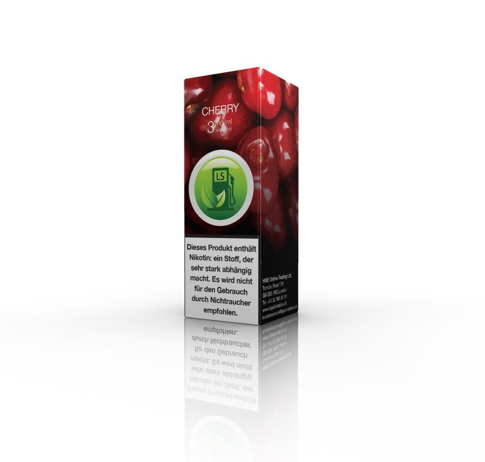 Liquid Station Cherry – 10 ml / 9 mg