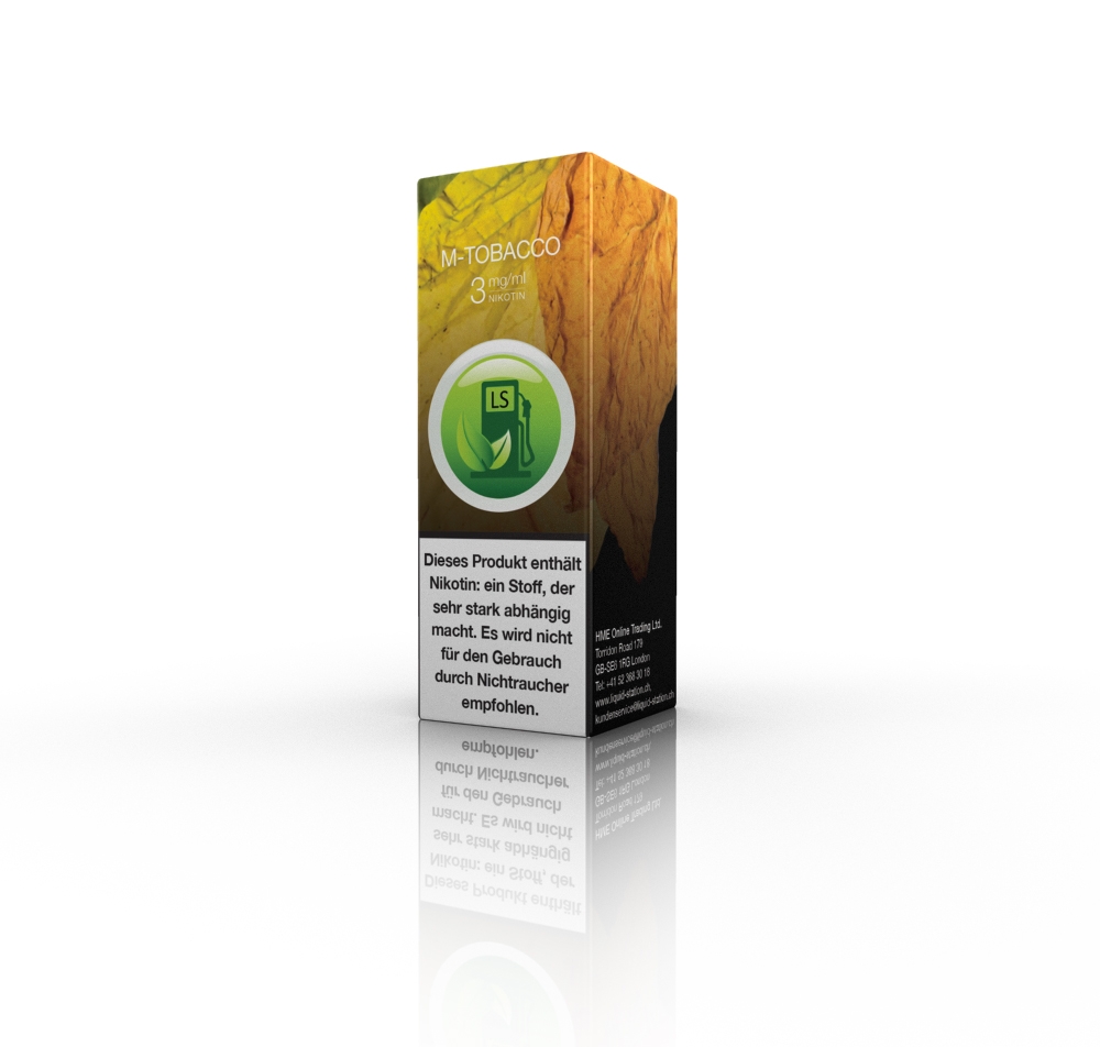 Liquid Station M- Tobacco – 10 ml / 18 mg