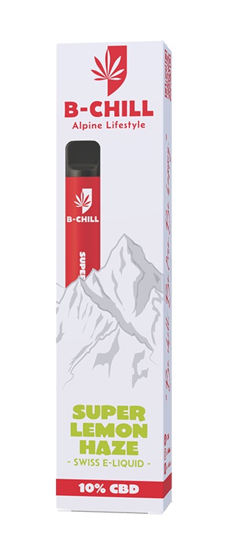 B-Chill CBD Vape 600 10% – Super Lemon Haze