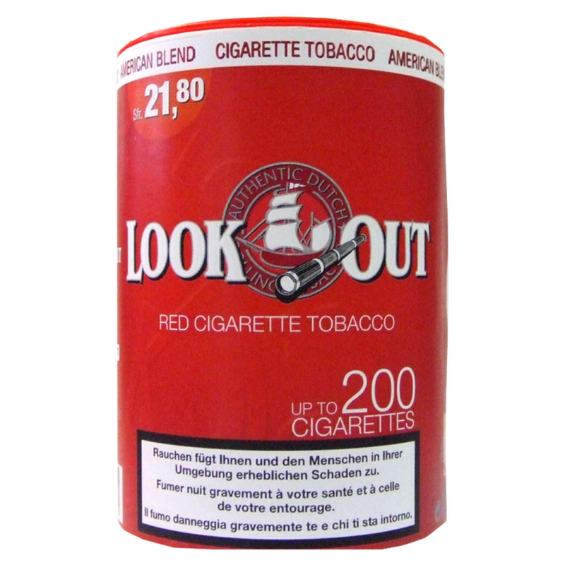 Look Out Red XL Volumentabak Dose 130g