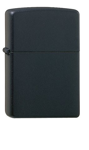 Zippo Feuerzeug Chrome Black Matte