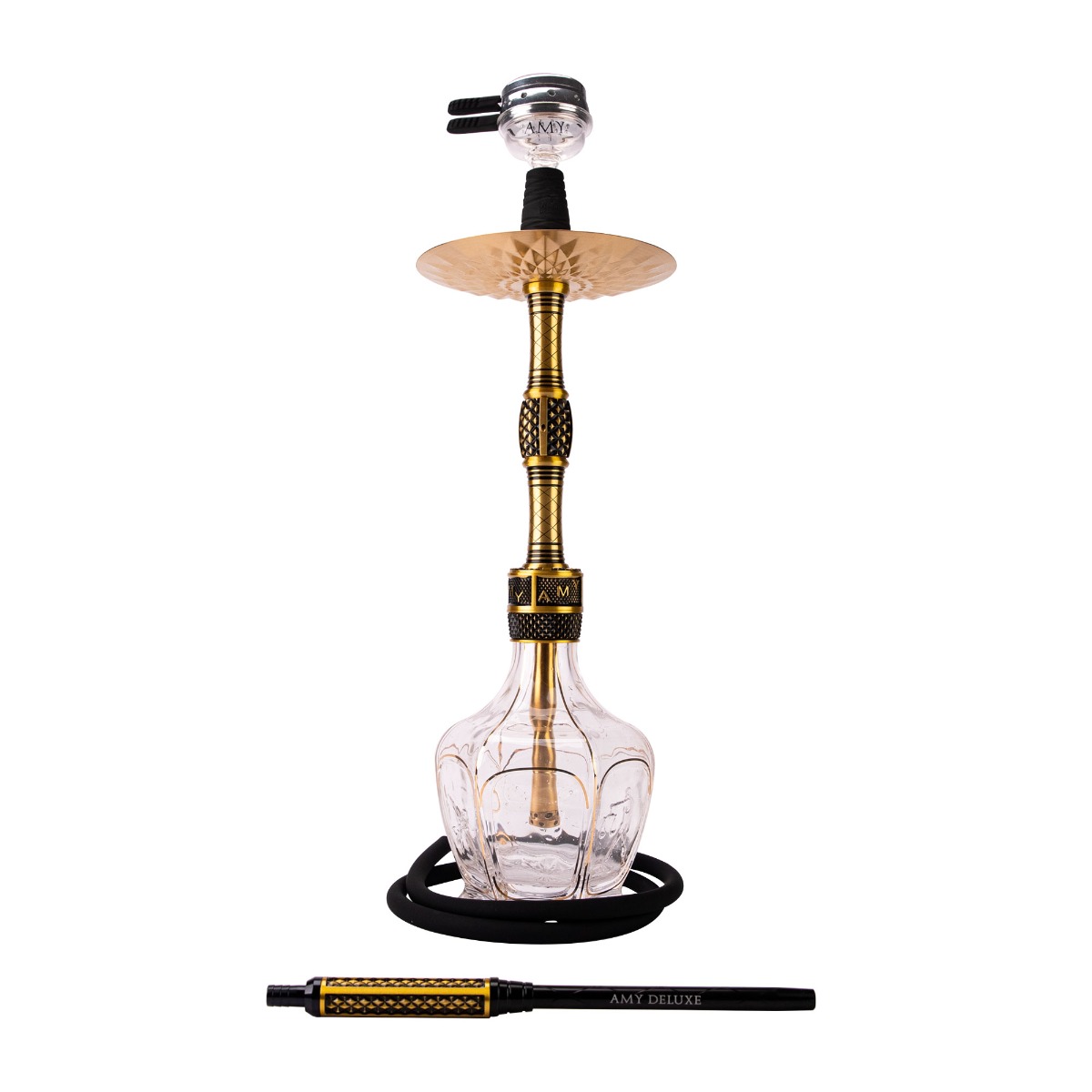 Amy Deluxe 129.01 Zodiac Schwarz / Gold - Transparent / Gold