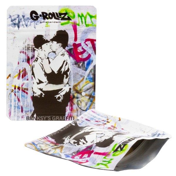 1 x G-Rollz Alugrip, BANKSY Cop on Cop, 65 x 85mm – Ansicht 2