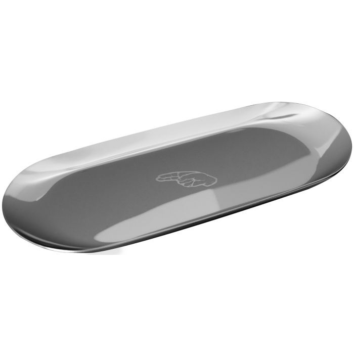 Hybrid Supreme Edelstahl Tray, silber