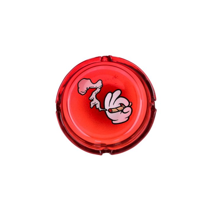 Glass Ashtray, Mickey's Joint, 10.5cm