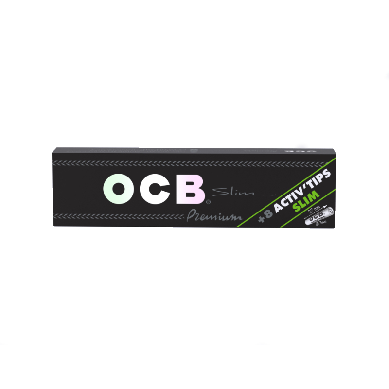 OCB KingSize Slim +ActiveFilter 7mm - Premium (20 x 32 Stk.)