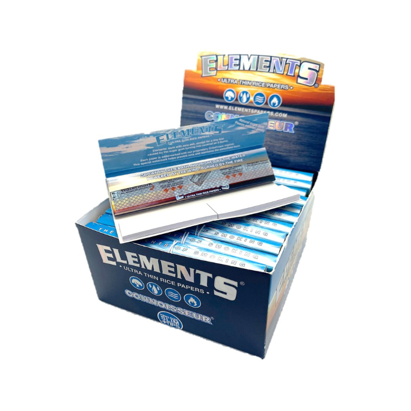 Elements KingSize Slim +Tips - Connoisseur (24 x 33 Stk.)