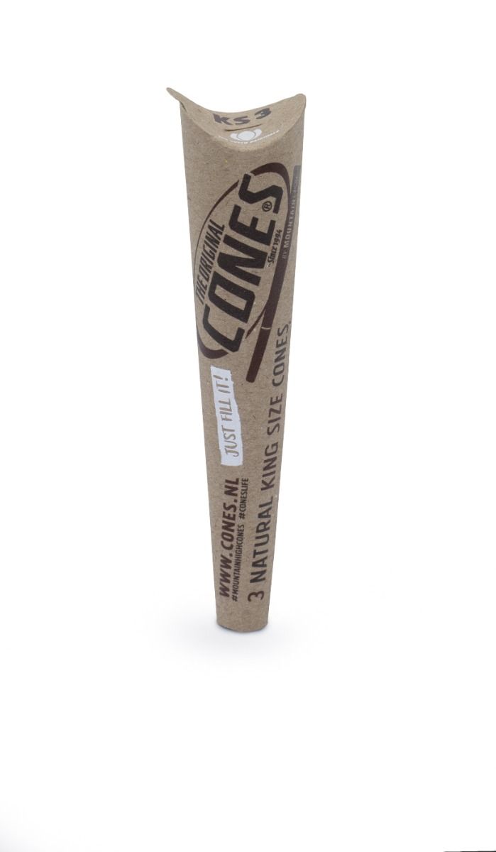 3 x The original Cones King Size unbleached – Ansicht 2