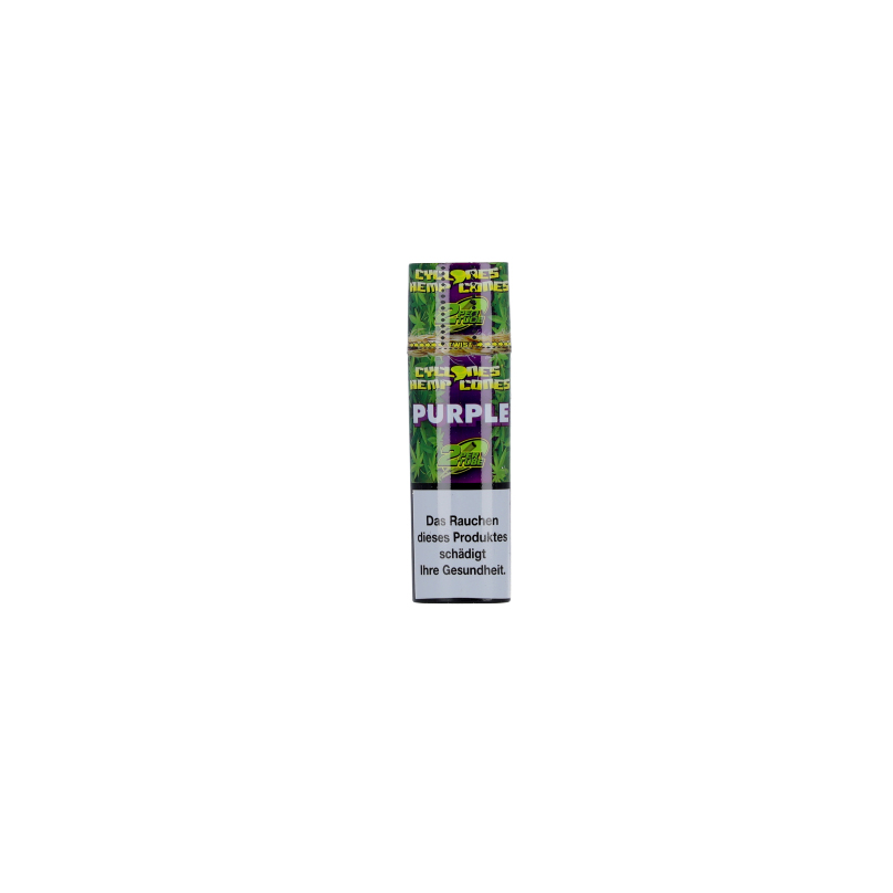 2 x Cyclone Hemp Purple - Grape