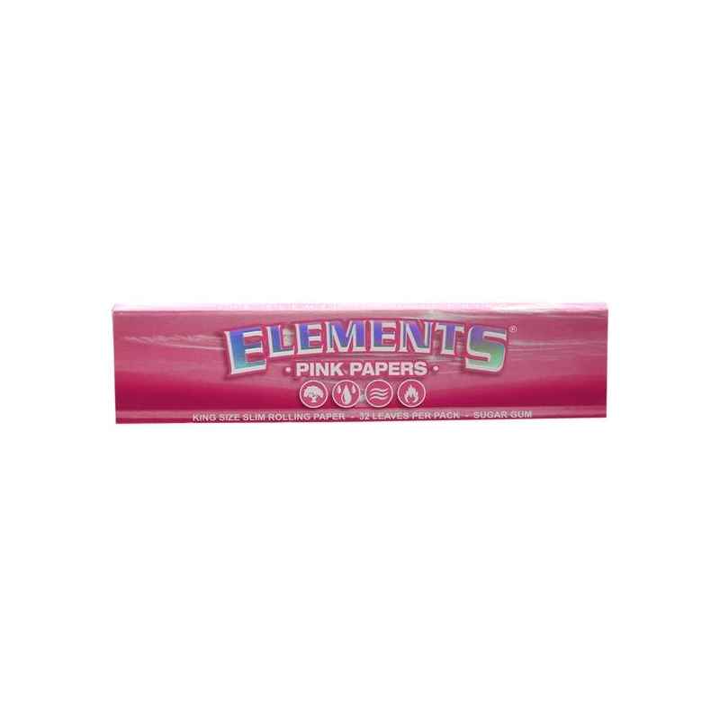 Elements KingSize Slim - Pink (50 x 32 Stk.)