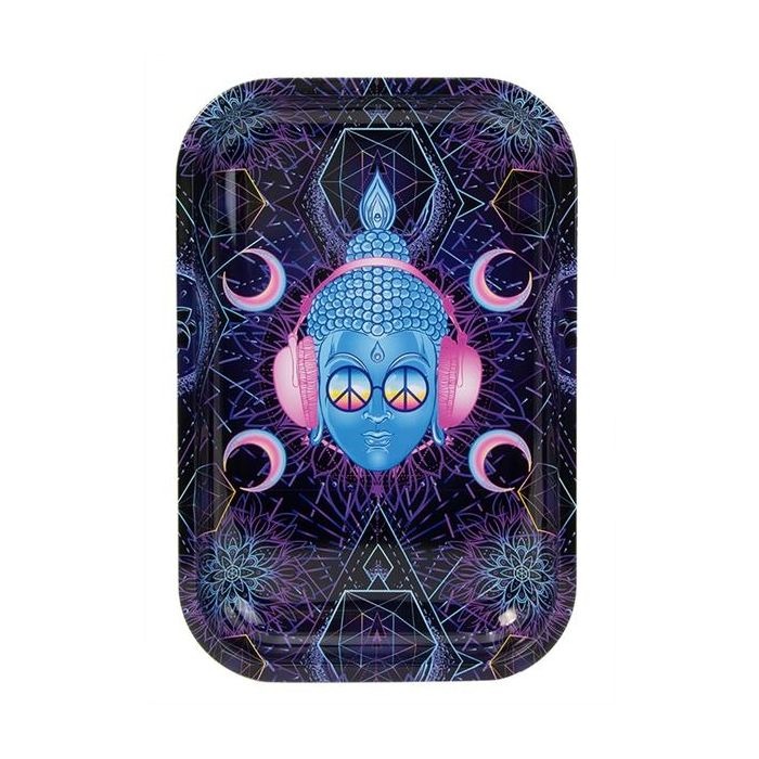 Rolling Tray, DJ Buddha, 28.5 x 18.5cm