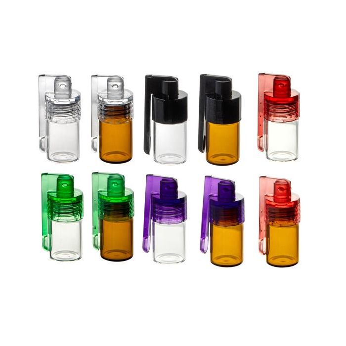 Pillen Case / Transportfläschchen, Assortiert