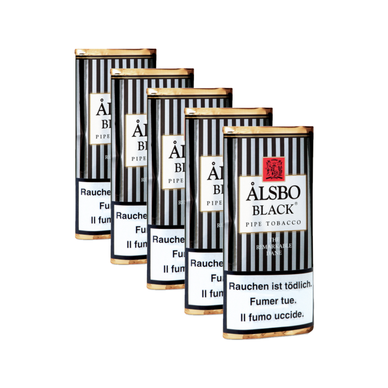 Alsbo Black Pfeifentabak Beutel 50g