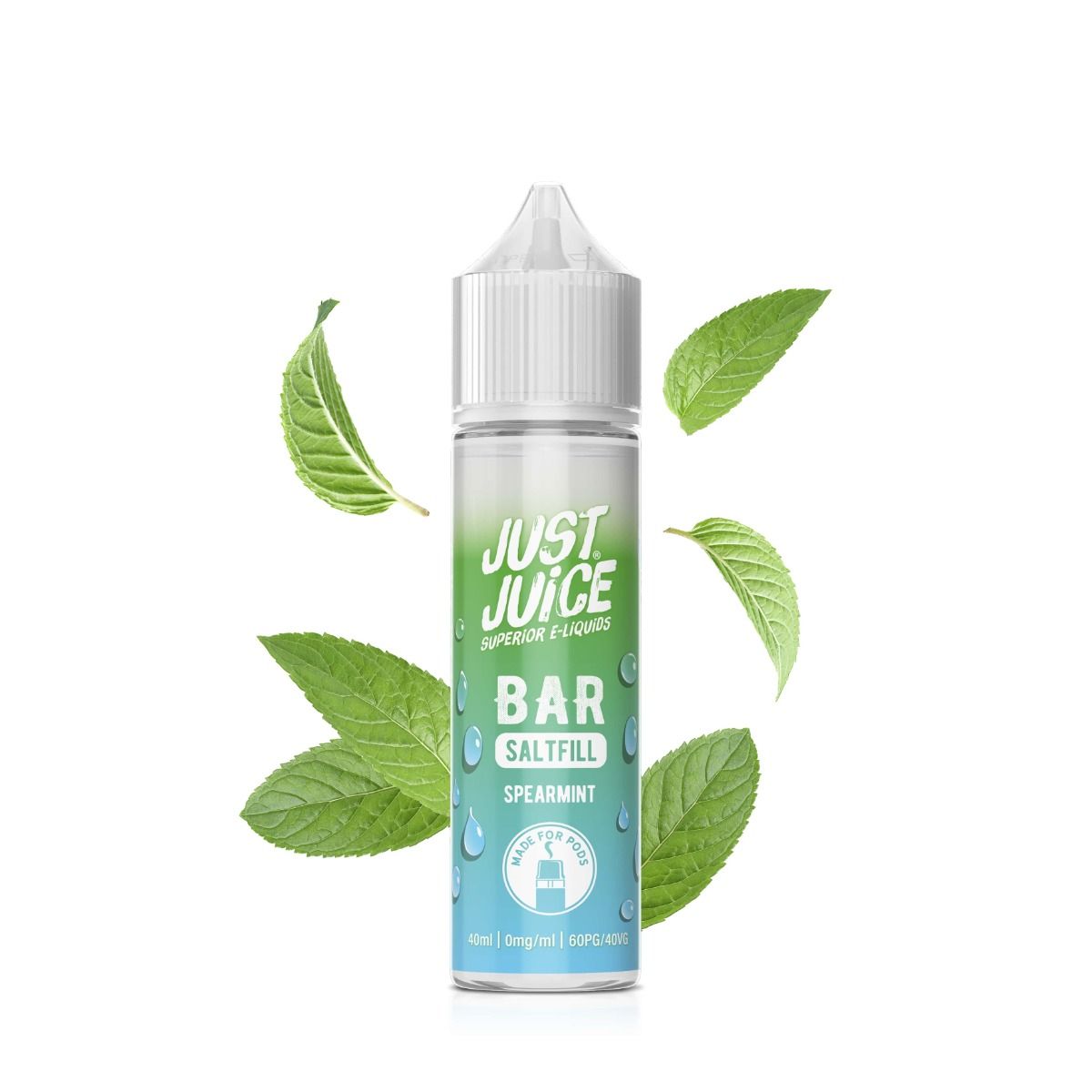 Just Juice BAR RANGE - Spearmint - 40ml - Shortfill – Ansicht 2