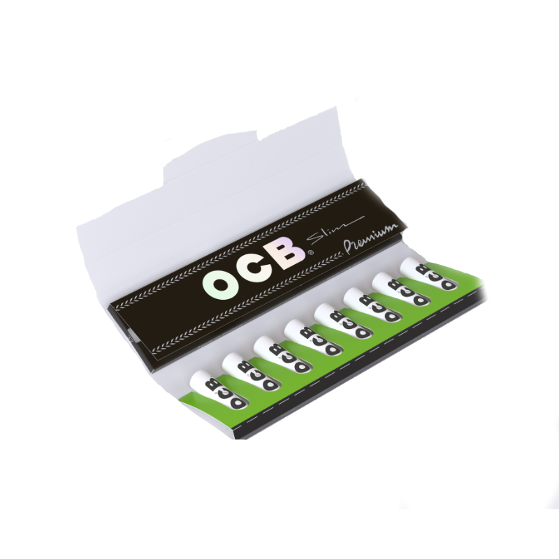 OCB KingSize Slim +ActiveFilter 7mm - Premium (20 x 32 Stk.)