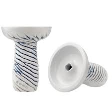 Hookah Bowl Kong Phunnel Lava - White Green