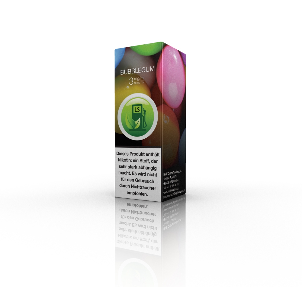 Liquid Station Bubblegum – 10 ml / 3 mg