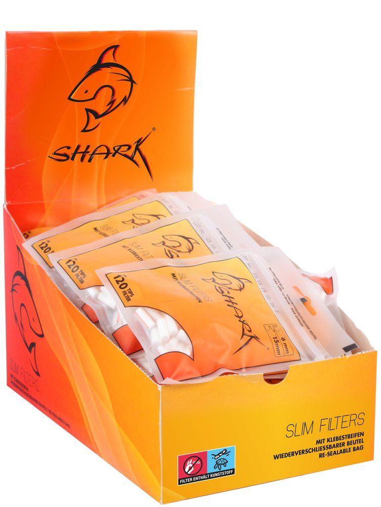 Shark Slim Filter, 120 Stk. – Ansicht 2