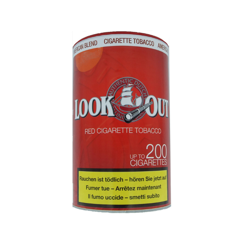 Look Out Red fine cut tin 150g