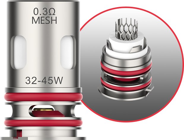 5 x Vaporesso GTX Mesh Coils , 0.15 ohm – vista 5