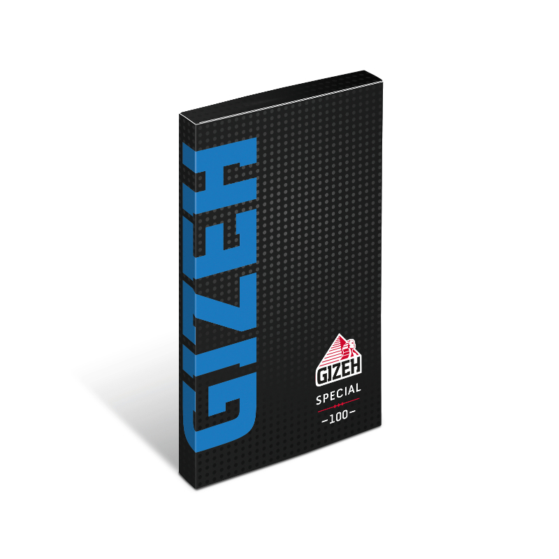 Gizeh DoubleWindow Special - Black (20 x 100 Stk.)