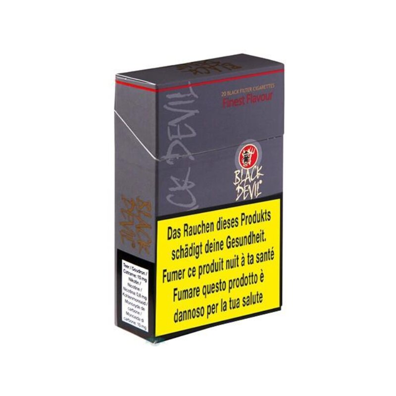 Black Devil Chocolate Silver Zigaretten