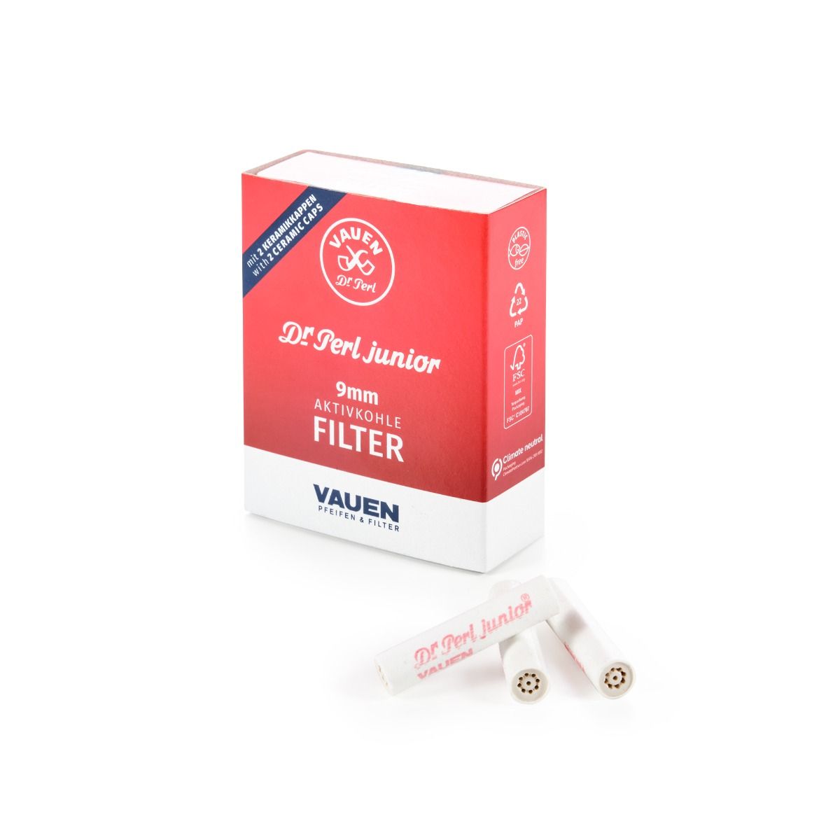 Dr. Perl Aktivkohlefilter 9mm - 1x40 Stk. – Ansicht 2