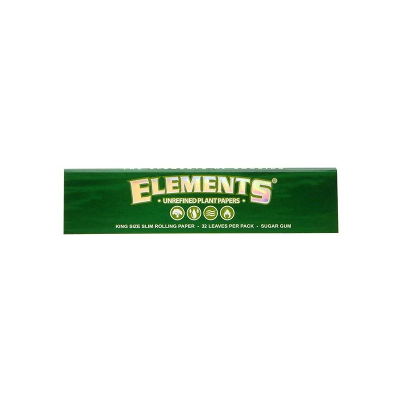 Elements KingSize Slim - Green (50 x 33 Stk.)