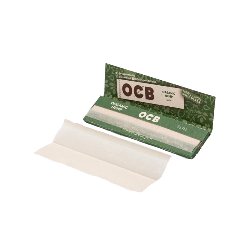 OCB KingSize Slim - Organic Hemp (50 x 32 Stk.)