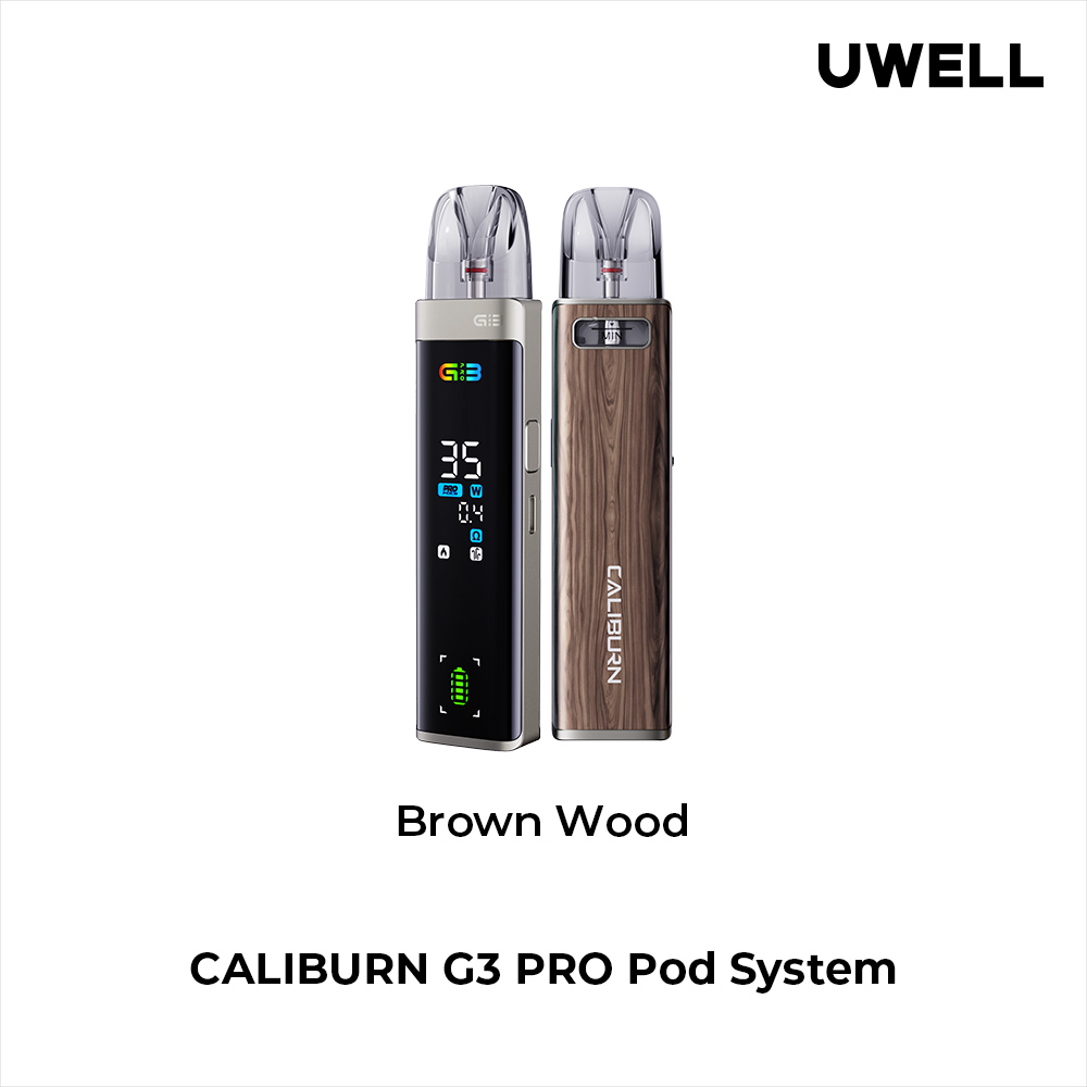 Uwell Caliburn G3 Pro – Brown wood