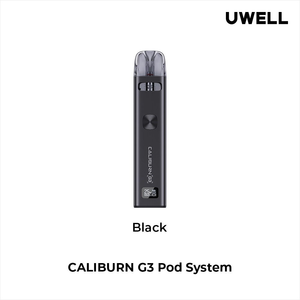 Uwell Caliburn G3 – Schwarz (TPD)