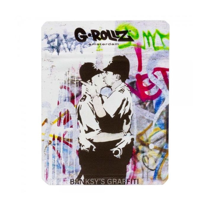 1 x G-Rollz Alugrip, BANKSY Cop on Cop, 65 x 85mm