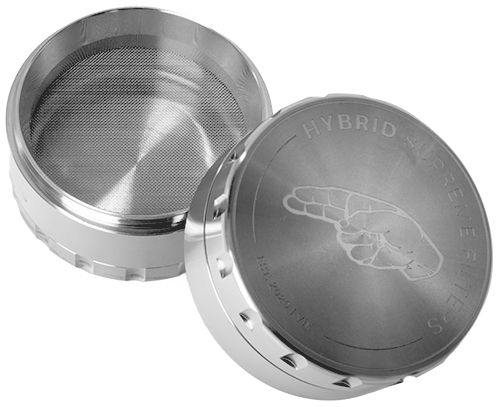 Hybrid Supreme Edelstahl Grinder – Ansicht 3