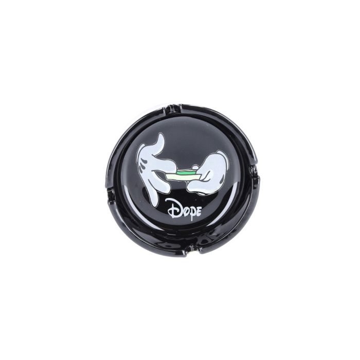 Glass Ashtray, Mickey's Dope, 10.5cm