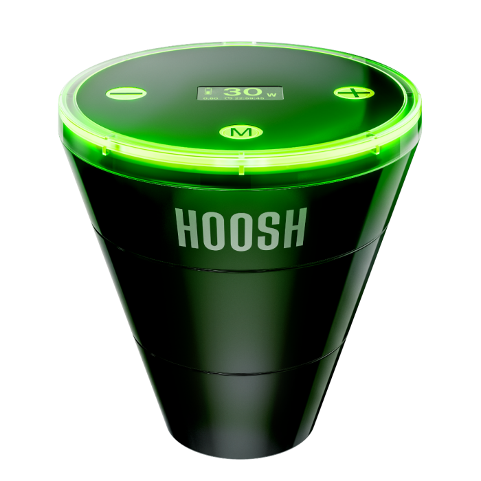 HOOSH e-Head - Schwarz